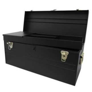 D8C20 Caja portaherramientas metálica color negro 23" x 10" x 11" Urrea