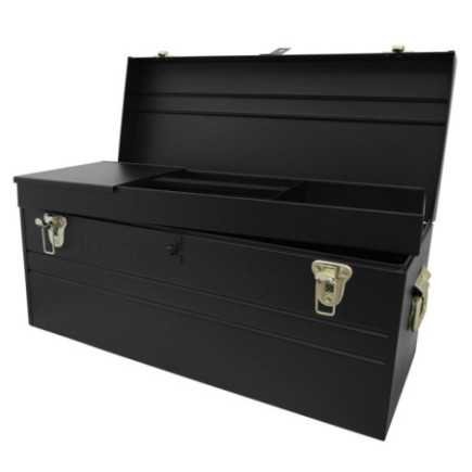 D8C20 Caja portaherramientas metálica color negro 23" x 10" x 11" Urrea
