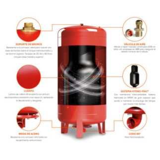 Tanque Hidroneumatico 480 L Vertical Evans EQTH-480VE