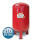 Tanque Hidroneumatico De Membrana 210 Litros Vertical Evans Eqth210Ve