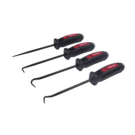 Juego de ganchos y puntas de impacto 10" 4 piezas Urrea JGP4