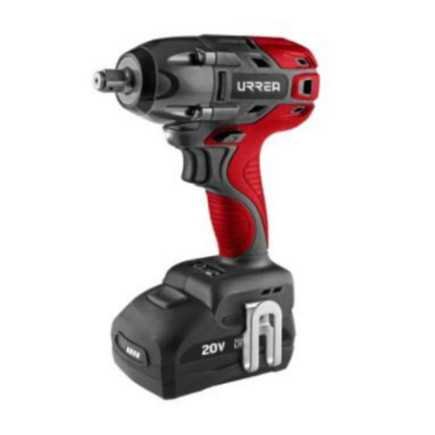 Pistola de impacto 1/2" a batería Litio-ion 20 V 170 Nm Urrea LI1120