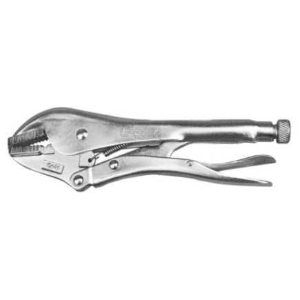 Pinza de presión de 12" punta recta Urrea PR12