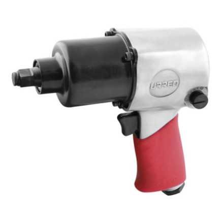 Pistola de impacto neumática cuadro de 1/2" 400 Ft-lb sistema twin hammer Urrea UP731