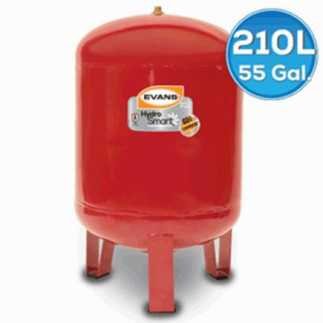 Tanque Hidroneumatico De Membrana 210 Litros Vertical Evans Eqth210Ve