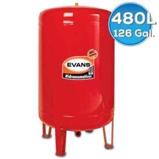 Tanque Hidroneumatico 480 L Vertical Evans EQTH-480VE