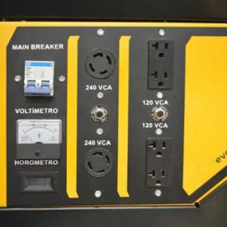 Generador Trifásico De 14.5 Kva Pico Con Motor Evans Vgt145Mg2300Bs