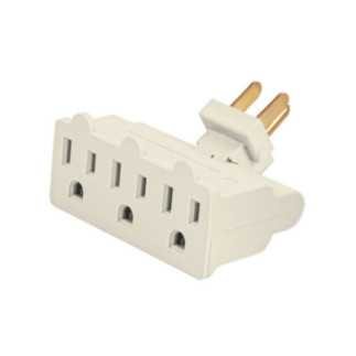 Multicontacto Triple Aterrizado Tipo Bisagra Volteck