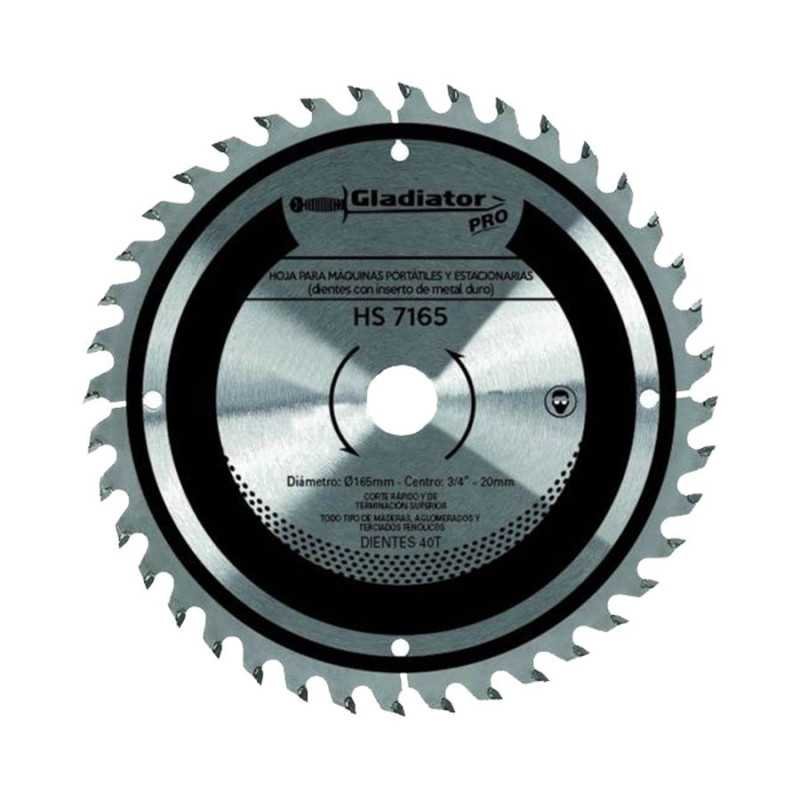 Disco Inserto Metal Duro 6-12"X120T Corte Aluminio SYN-HS7165