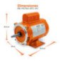 Motor monofasico 3/4 HP Alta Uso Bomba 127/220 V EVANS M075A-2PC-2H Motor monofasico 3/4 HP Alta Uso Bomba 127/220 V EVANS M075A-2PC-2H