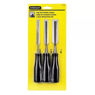 Formones Thrifty Para Madera 3 Piezas Stanley 16125