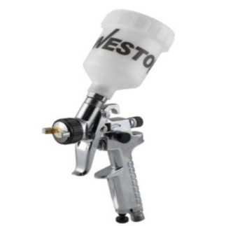 Pistola para retoque 50 Psi max + vaso de plástico 125 ml