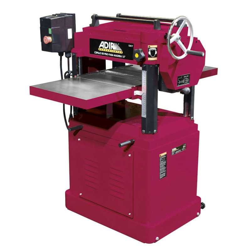 Cepillo De Piso Para Madera 16" 3.5 Hp 220 V 5,500 Rpm