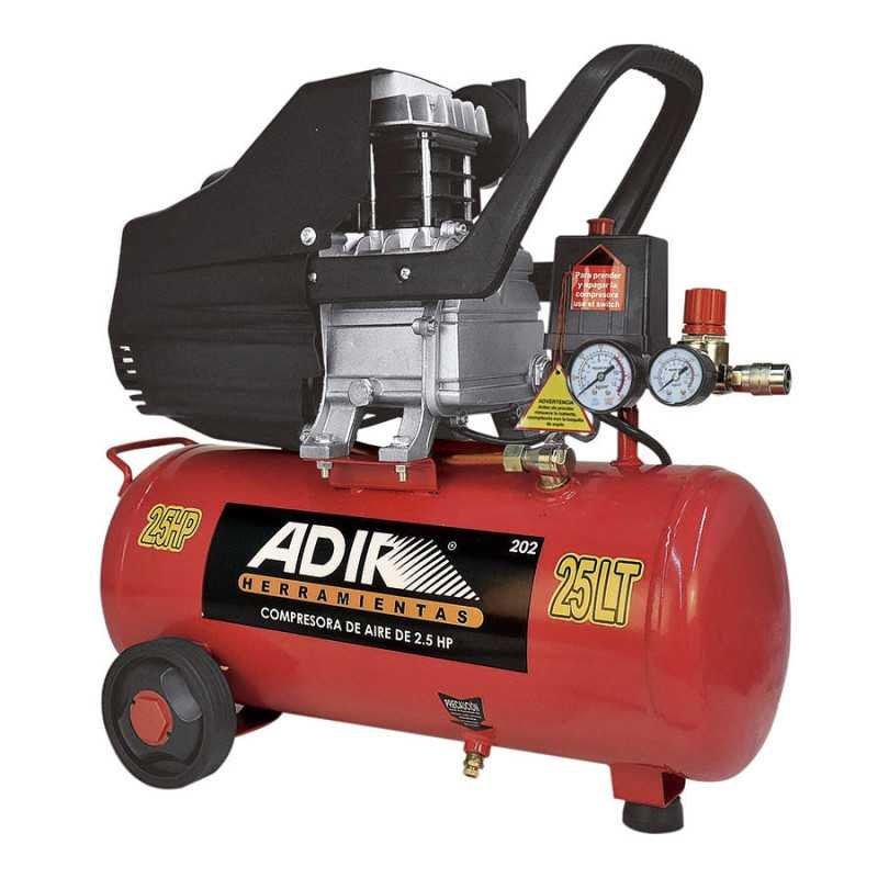Compresora 2.5 H.P. Tanque 25 Lts