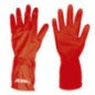 guantes de latex rojos talla mediana