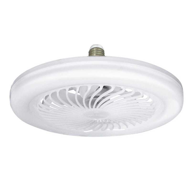 VENTILADOR DE TECHO MULTIPOSICIONES LUZ LED CONTROL REMOTO 30 W B