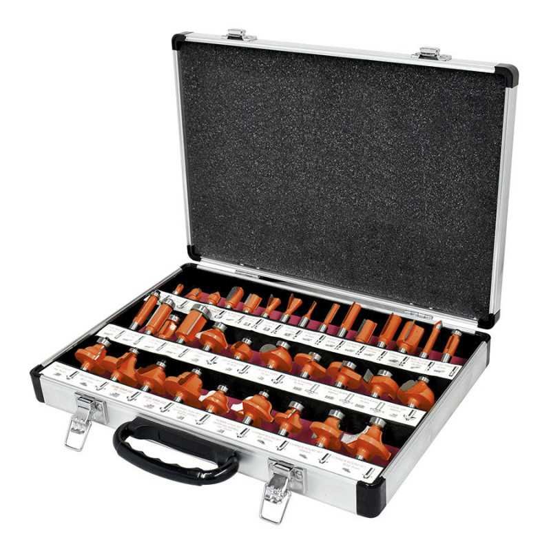 Brocas para router estuche con 35 pzs