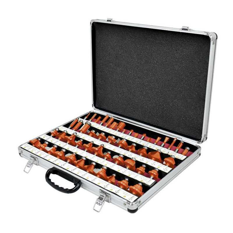 Brocas para router estuche con 50 pzs