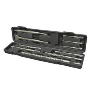 Brocas y cinceles SDS plus set 10 pzs