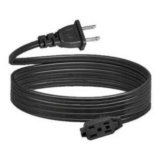 extension electrodomestica negro 5 mts