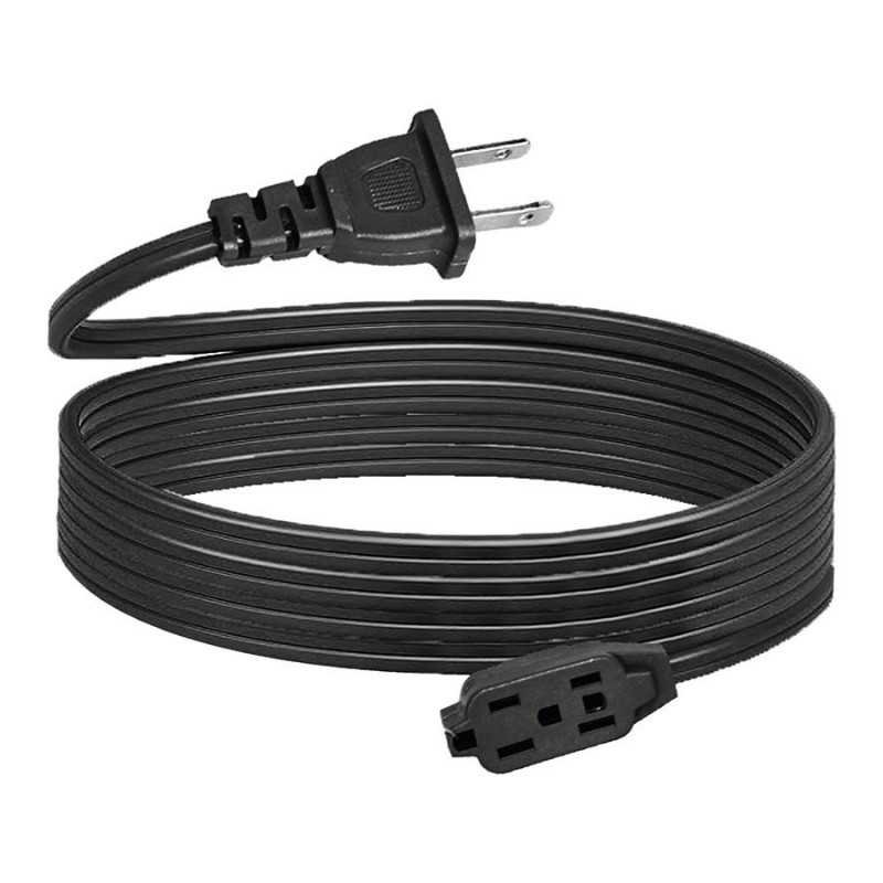 extension electrodomestica negro 5 mts