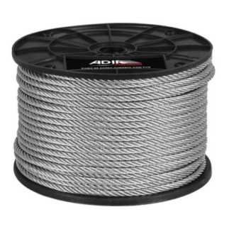 cable de acero galvanizado anticorresivo 7x7 hilos 150m diam 1/8"