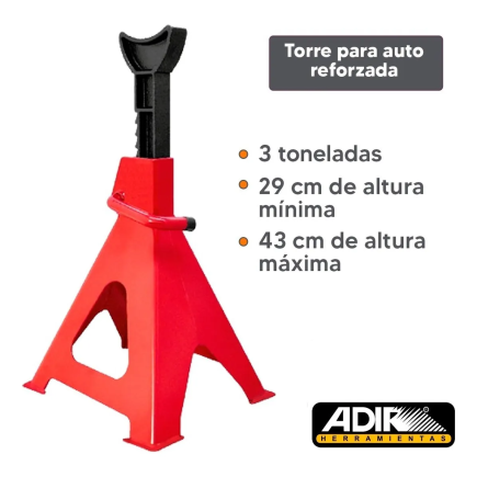 torres reforzadas para auto 3 ton