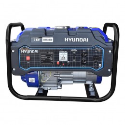 Generador A Gasolina 3,250 Watts 110/220 Volts 7.3 Hp Hyundai HHY3000 HYU-HHY3000 HYUNDAI