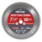 DISCO PARA SIERRA CIRCULAR P/MADERA 7-1/4'' X 5/8'' 60DT WEST-Z25030