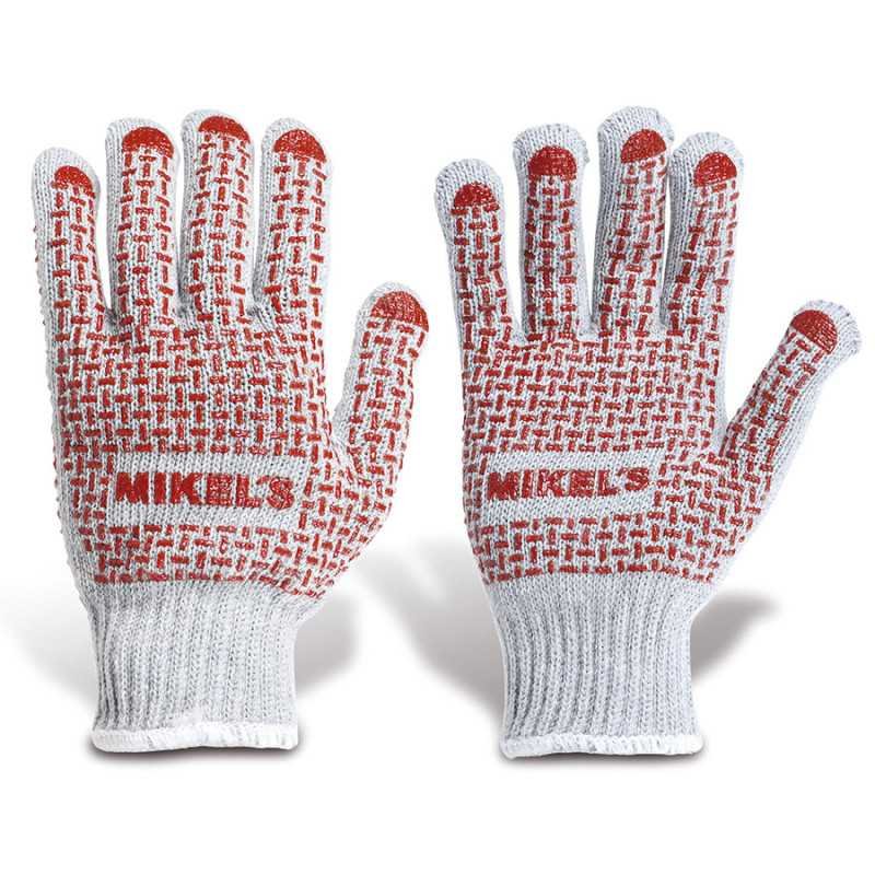 Guantes Para Trabajo De Algodón Con Puntos De Pvc