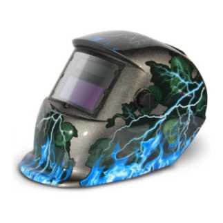 Careta Para Soldar Electrónica Rayo Azul