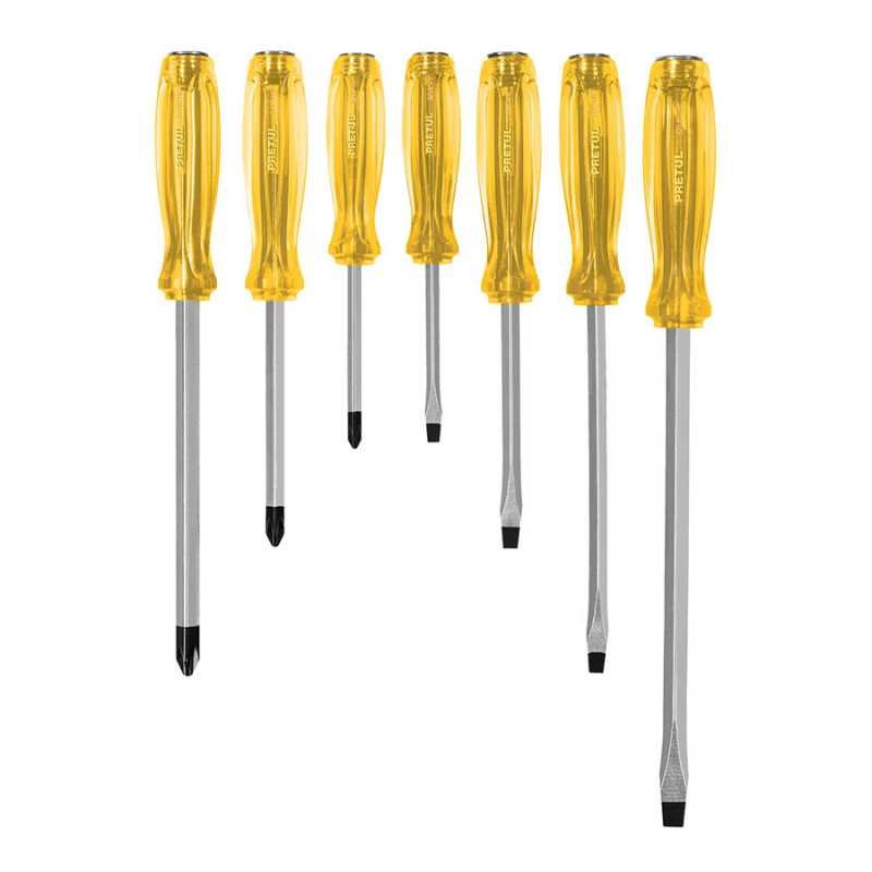 Juego De 7 Desarmadores De Impacto, Pretul