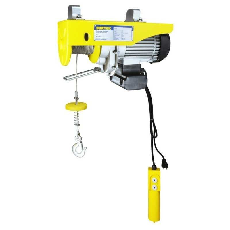 POLEC3 Polipasto eléctrico 0.8 ton cable 12 m Surtek
