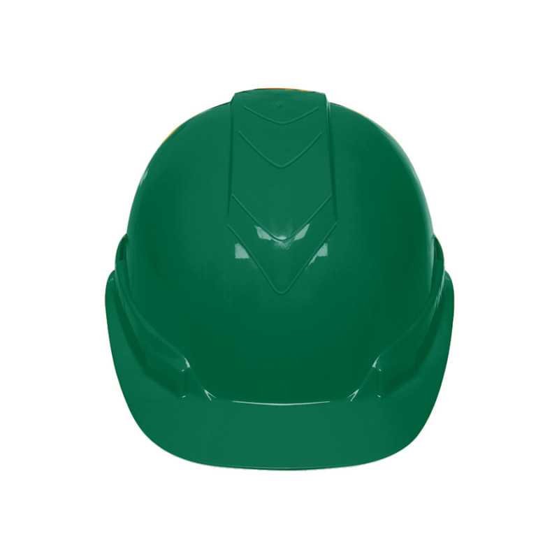 Casco De Seguridad, Ajuste De Matraca, Verde, Truper