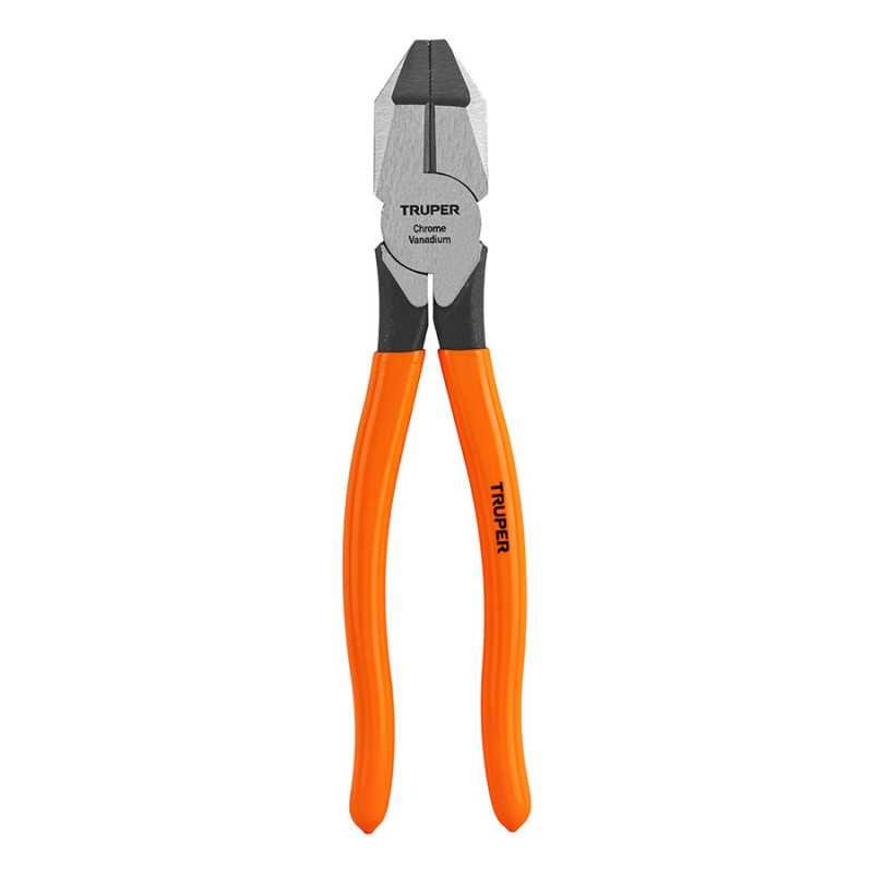 Pinza Para Electricista 9' Uso Rudo, Mango Pvc, Truper