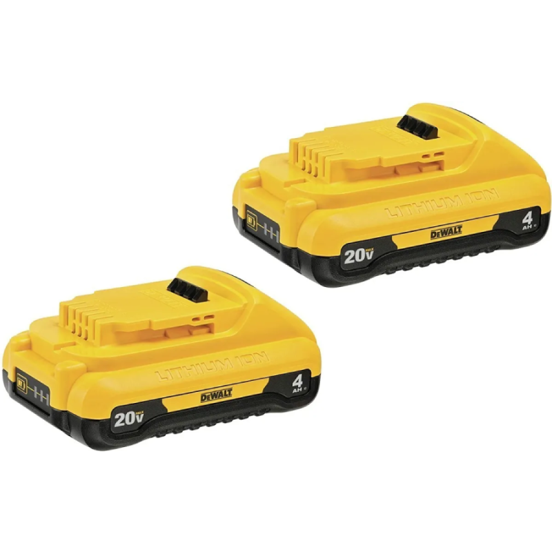 Paquete De 2 Baterías Compactas 4Ah 20V Dewalt