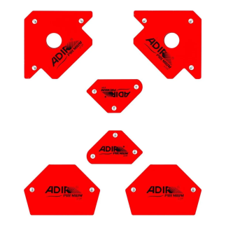 Escuadras Imantadas Set Para Soldar 6 Piezas 6729 Adir
