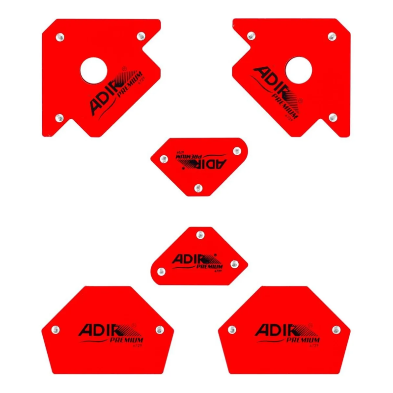 Escuadras Imantadas Set Para Soldar 6 Piezas 6729 Adir