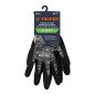 Guantes de nylon recubiertos de nitrilo arenoso, G, Truper 17065