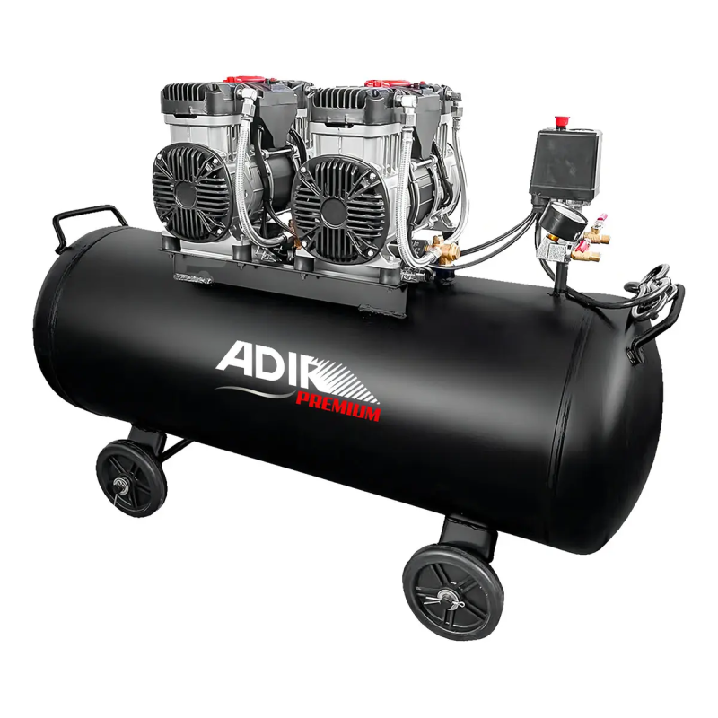 Compresor Libre de Aceite 100 L 4 Hp 110 V ADIR 12616