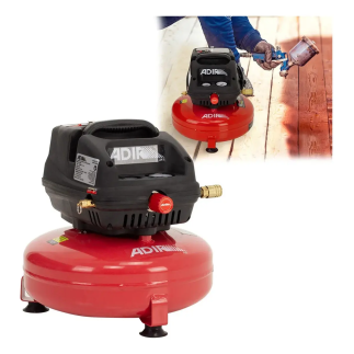 Compresor Libre de Aceite 12 L 1/2 Hp 120 V Adir 241