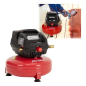 Compresor Libre de Aceite 12 L 1/2 Hp 120 V Adir 241