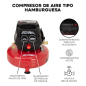 Compresor Libre de Aceite 12 L 1/2 Hp 120 V Adir 241 Compresor Libre de Aceite 12 L 1/2 Hp 120 V Adir 241