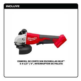 Miniesmeriladora Angular Milwaukee M18 2686-20