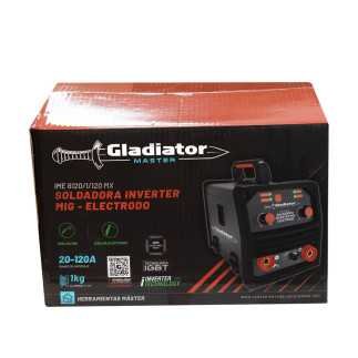 Soldadora Inverter Mig-Electrodo, 120V-60Hz, 20-120A SYN-IME61201120MX