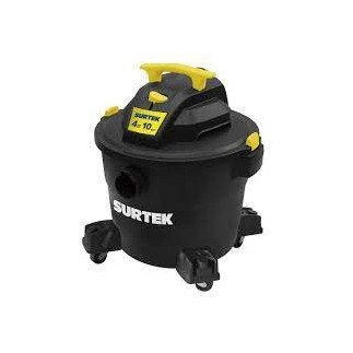 Aspiradora 10 galones 4 HP 120 V Surtek AS510A