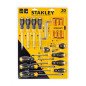 Juego de 20 Desarmadores Básicos Stanley STMT60220-LA