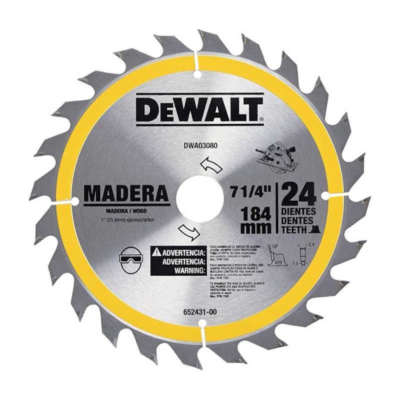 Disco Sierra 7 1/4" X 24T Disco Sierra 7 1/4" X 24T