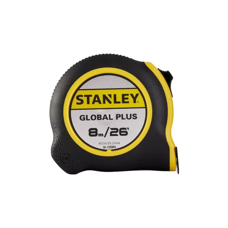 Cinta Métrica Stanley Global Plus 8M/26" 25Mm Ancho Cinta Métrica Stanley Global Plus 8M/26" 25Mm Ancho