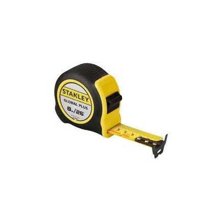 Cinta Métrica Stanley Global Plus 8M/26" 25Mm Ancho